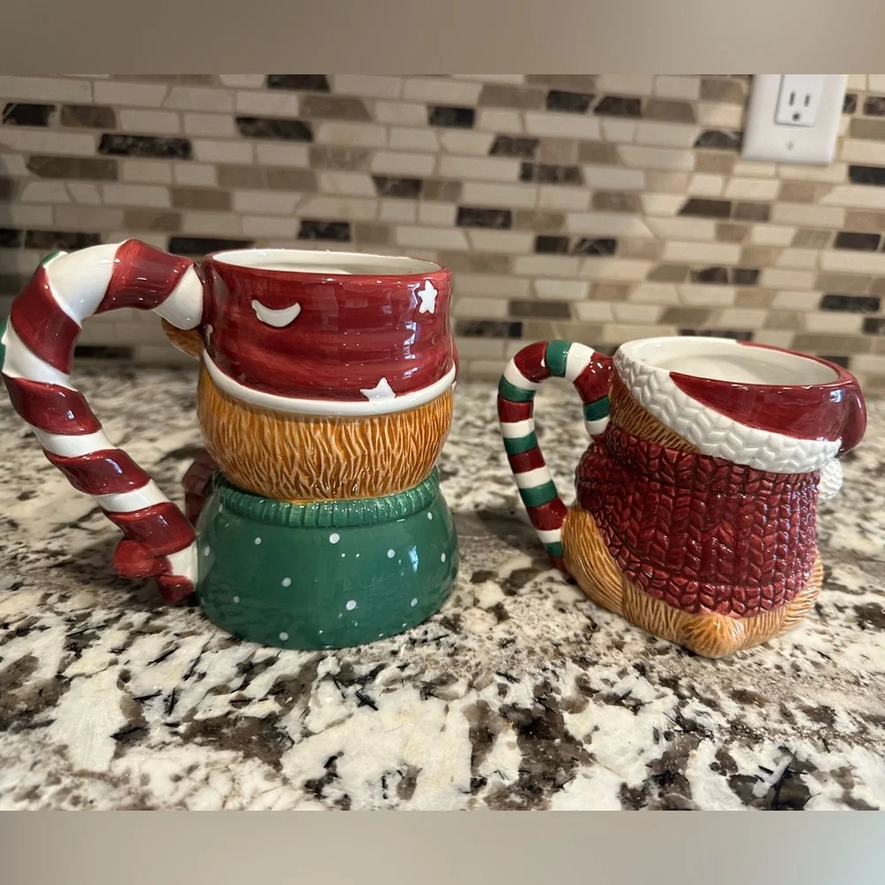 Christmas Bear Coffee Mug Bundle